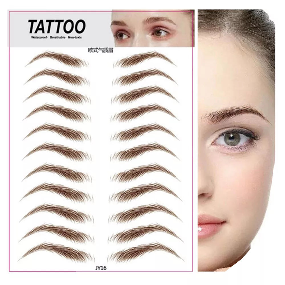 O.TWO.O 3D Simulation Eyebrow Stickers