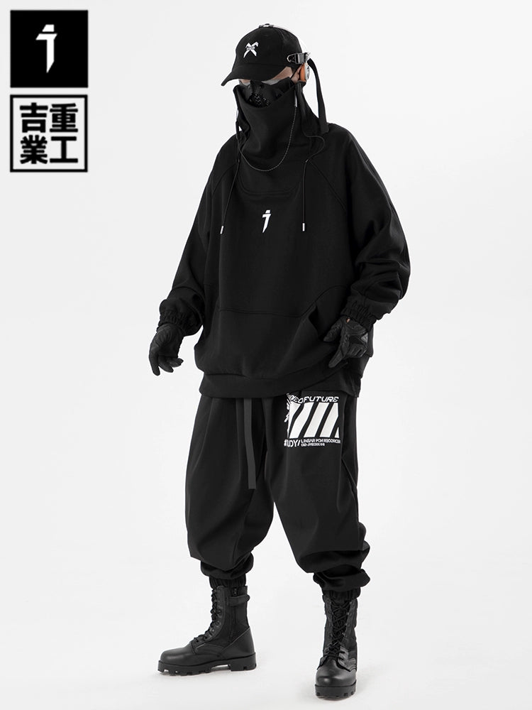 Jiye Autumn New Hip-Hop Sweater Coat