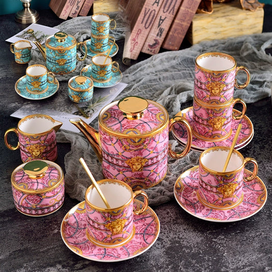 Medusa European-Style Coffee Tea Set