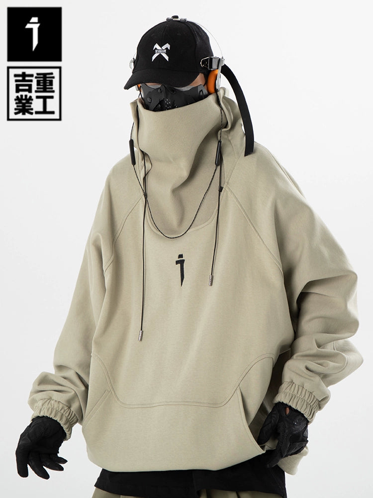 Jiye Autumn New Hip-Hop Sweater Coat