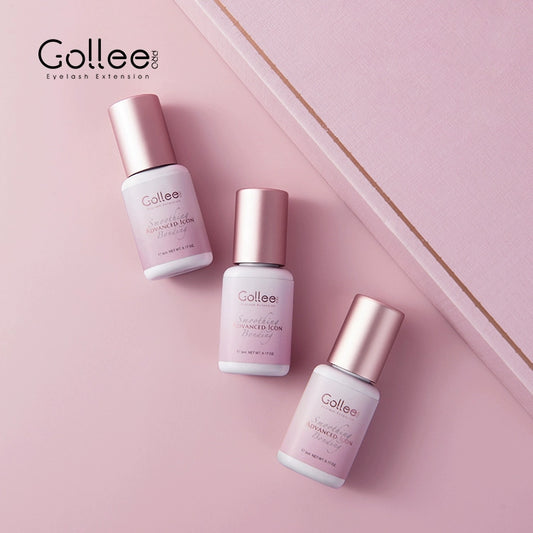 Gollee Pink Refreshing Eyelash Extensions Jelly Glue
