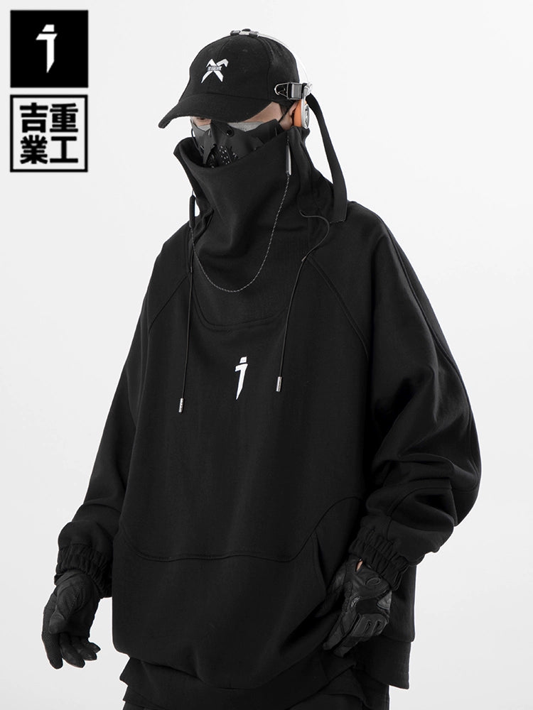 Jiye Autumn New Hip-Hop Sweater Coat