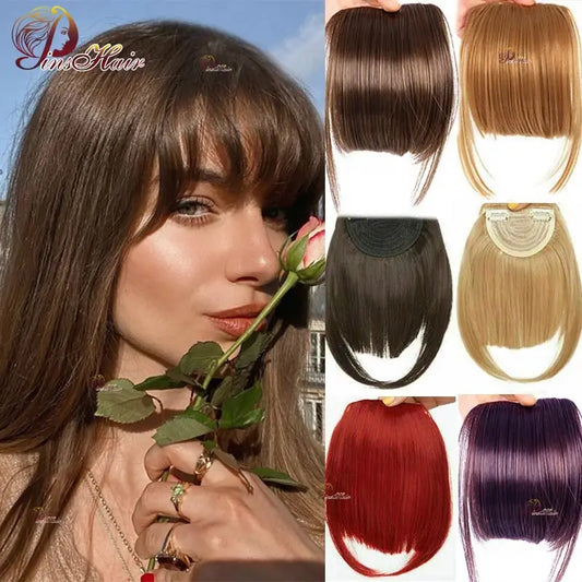 Clip in Bangs Human Hair Extensions