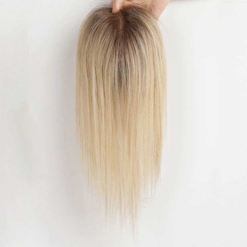 Remy Human Hair Wig Toppers