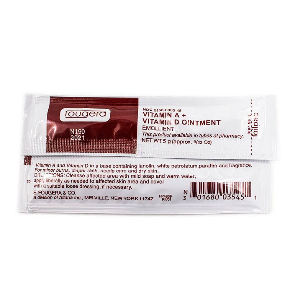 Fougera Vitamin Ointment A&D Tattoo Eyebrow Lip Repair