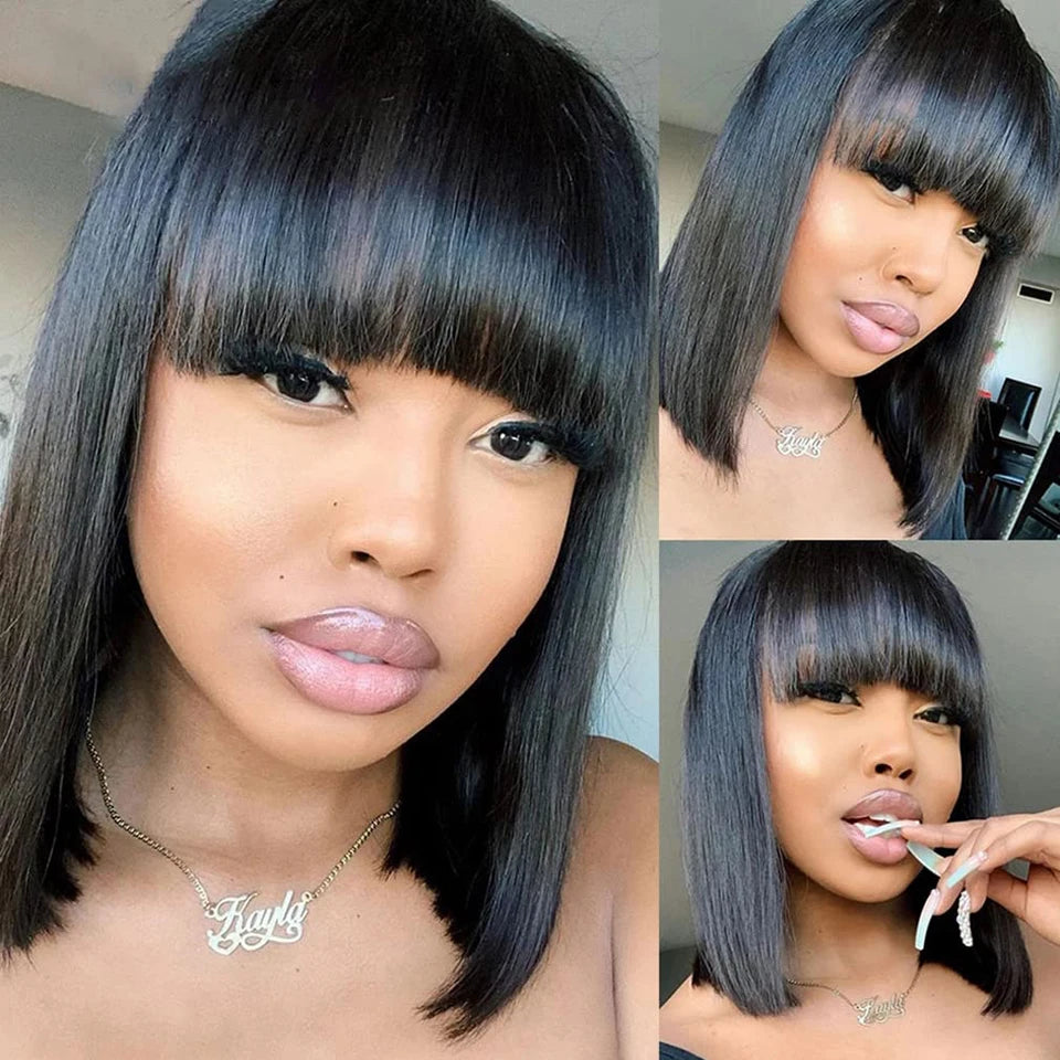Short Human Hair Wigs