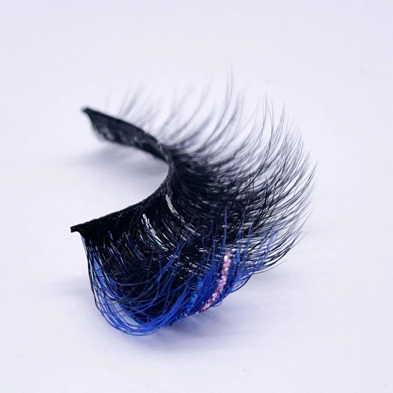 New glitter ombre Colored Lashes 20MM