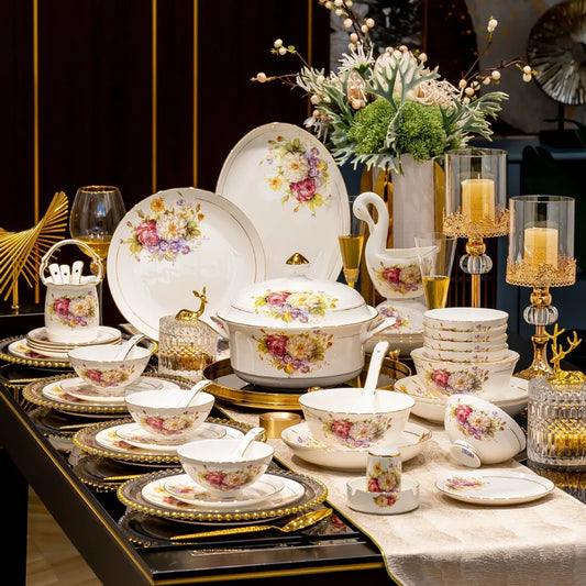 European Style Luxury Dinnerware Sets