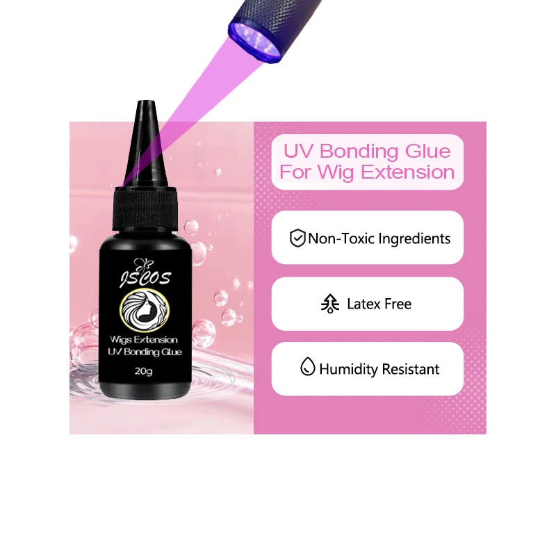 UV Glue Tape Hair Extension Set