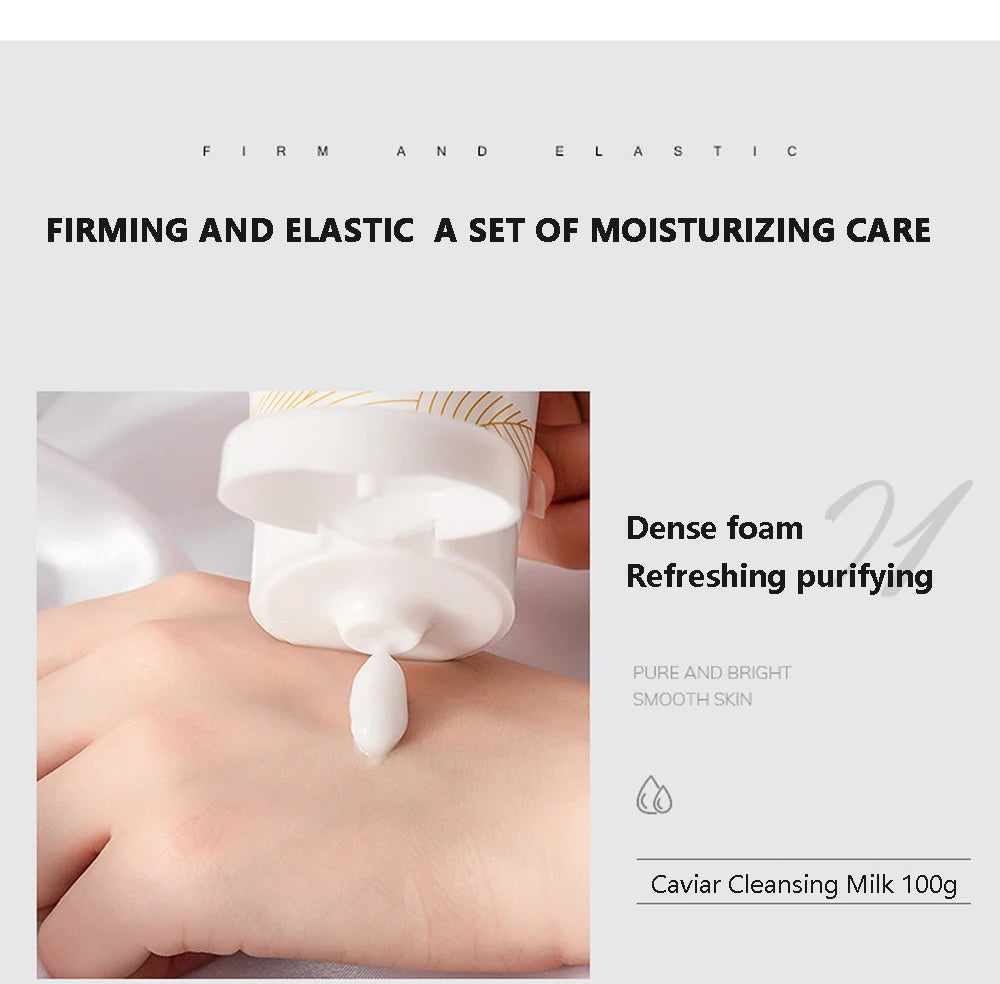 Facial Skin Care Caviar Essence Set