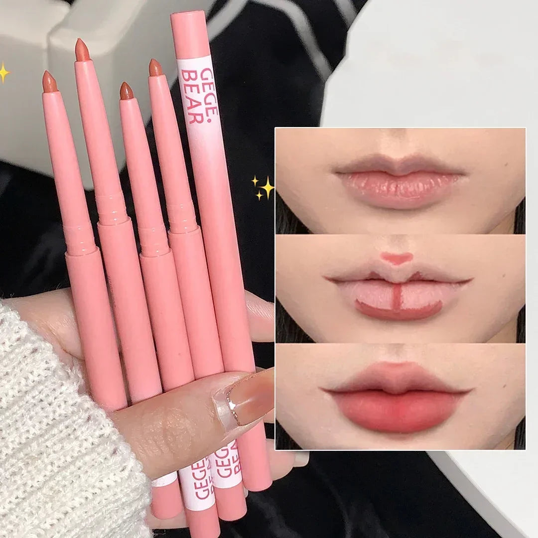 Waterproof Matte Lipliner Pencil Lipstick