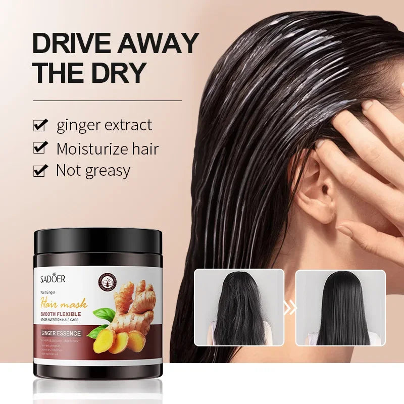 Ginger Shampoo Conditioner Mask
