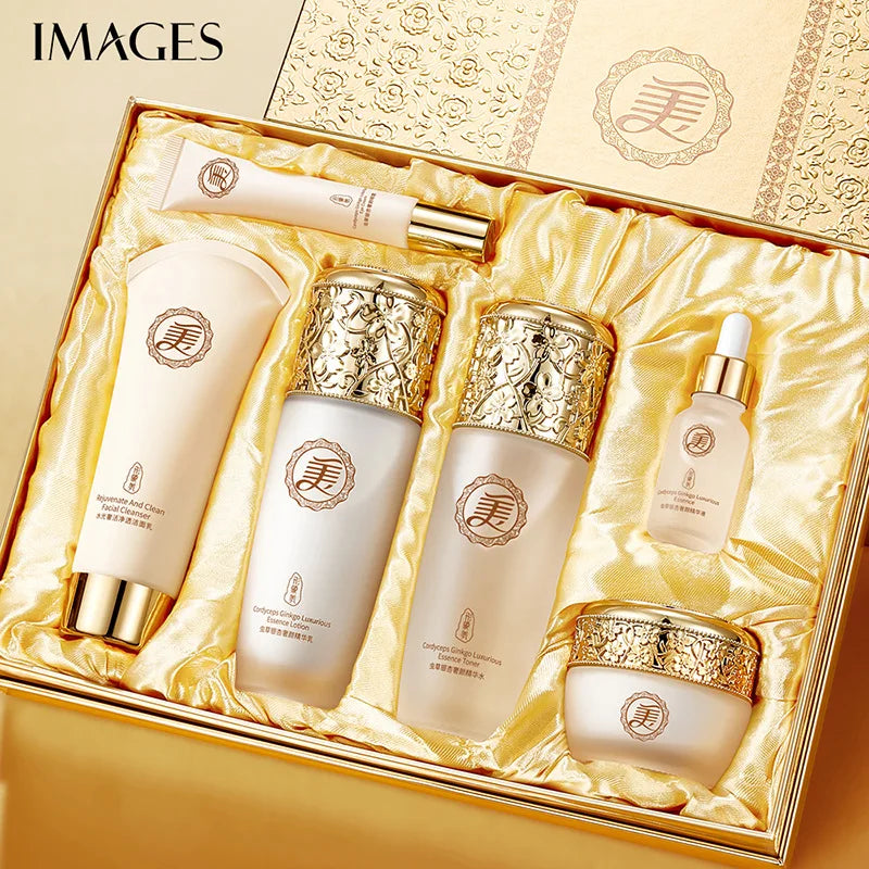 Cordyceps Ginseng Moisturizing Face Skin Care Set