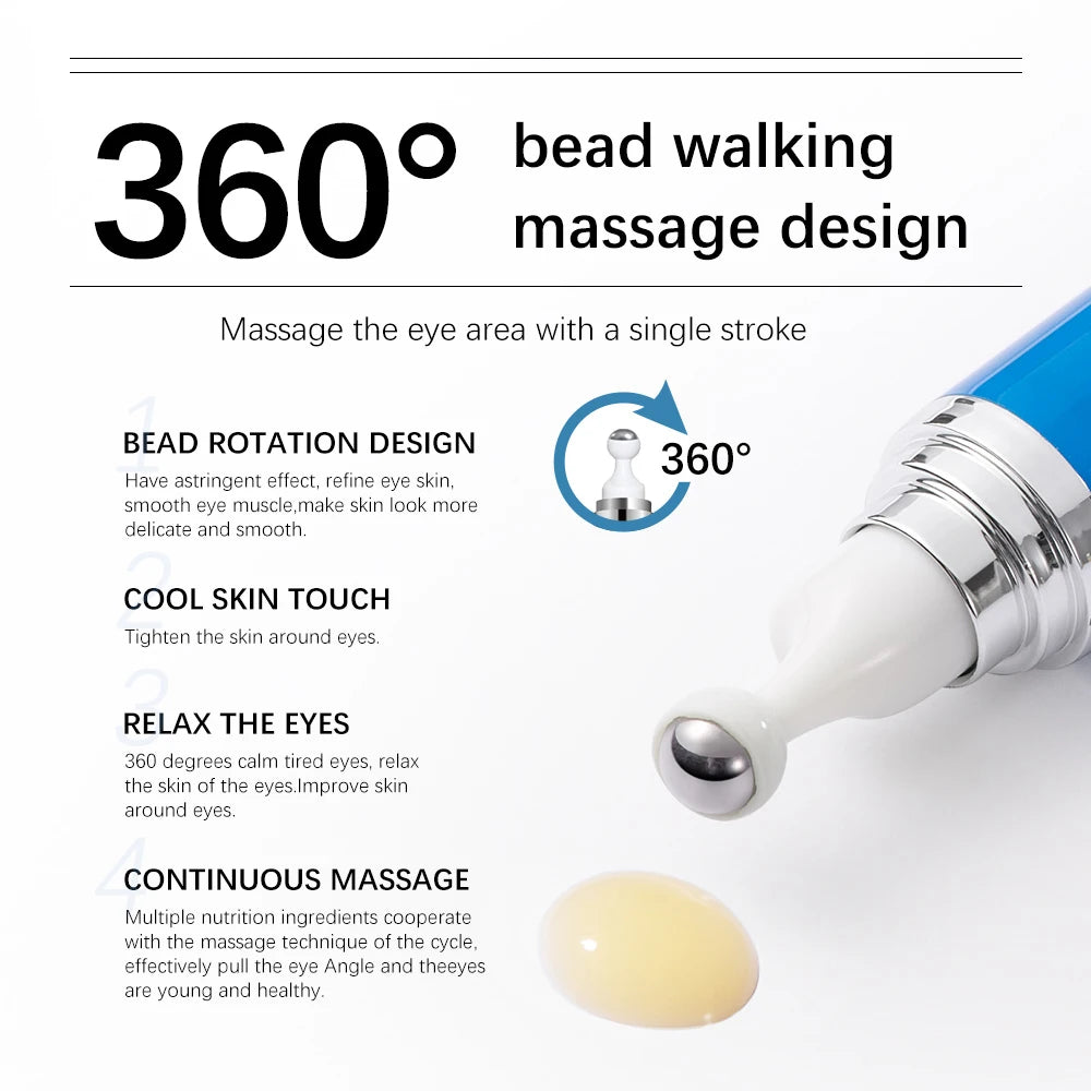 Caffeine Eye Serum with 360° Massage Roller Ball