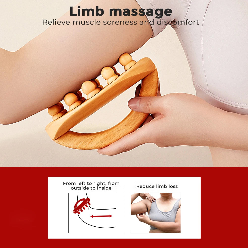 Handheld Gua Sha Massage Brush
