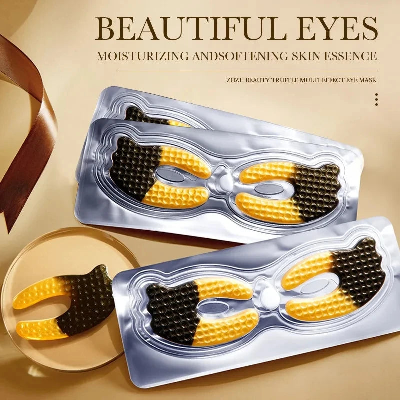 Golden Black Truffle Eye Mask