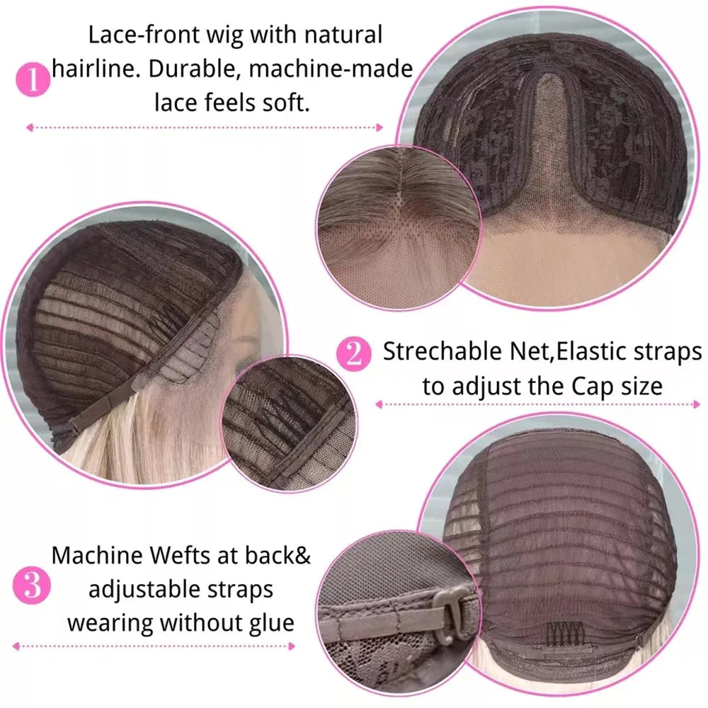 Highlight Brown Lace Front Wig