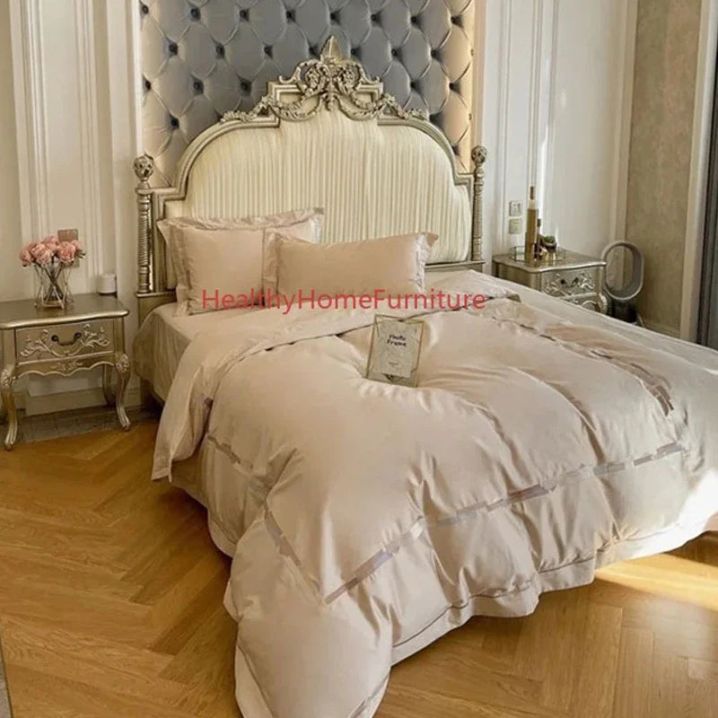 American Luxury Retro Double Bed Set