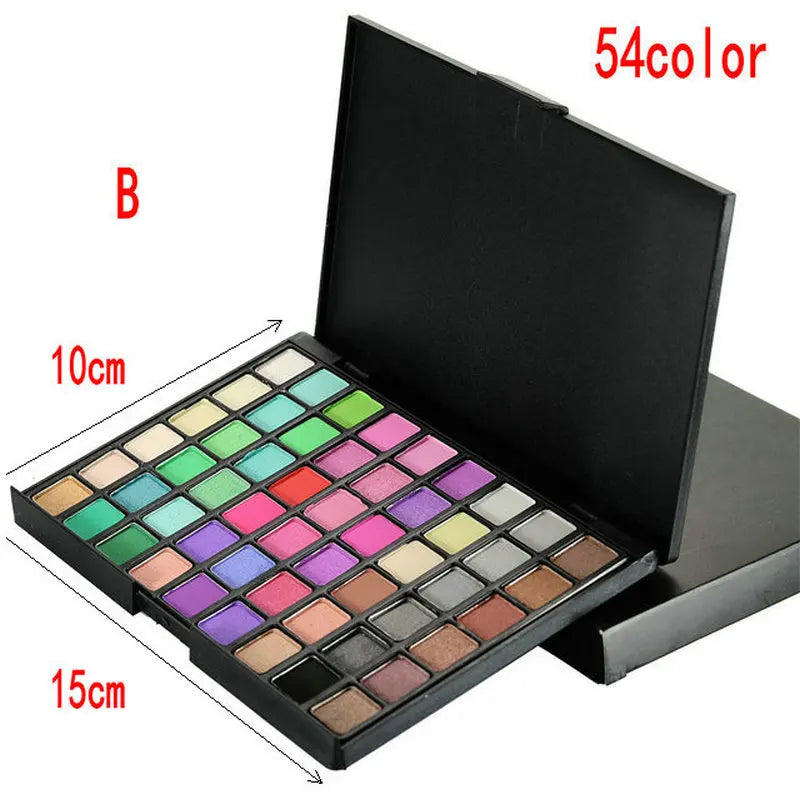 Glittered Eyeshadow Palette Matte