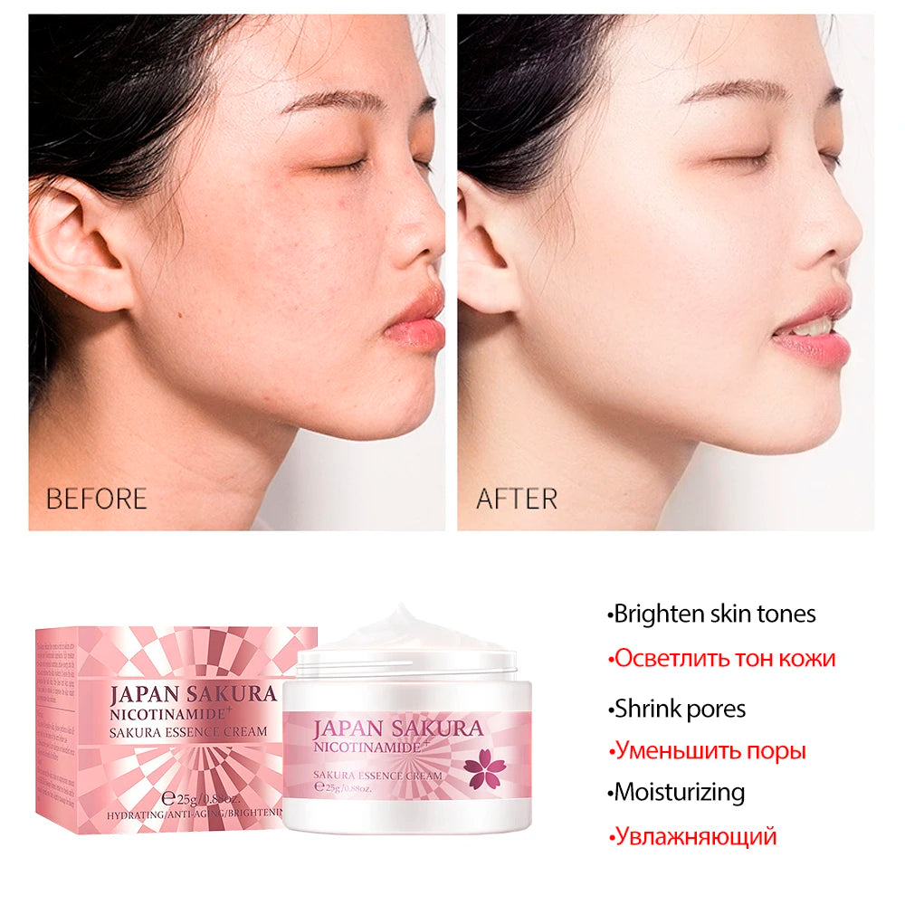 Sakura Whitening Cream Set
