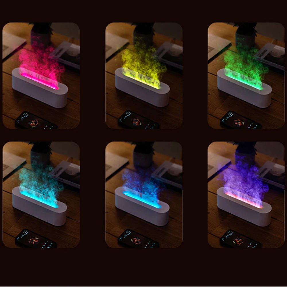 RGB Flame Aroma Diffuser