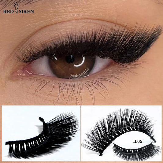 RED SIREN L Shape Cat Eye Lashes