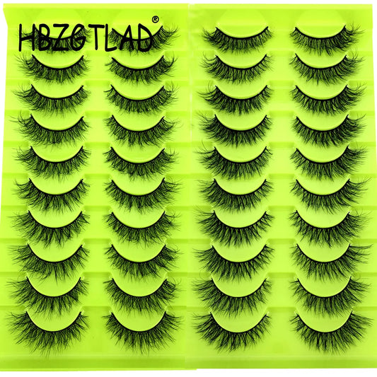 HBZGTLAD Natural False Eyelashes