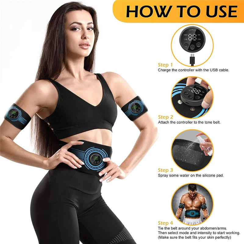 EMS Muscle Stimulator Abdominal Training Belt