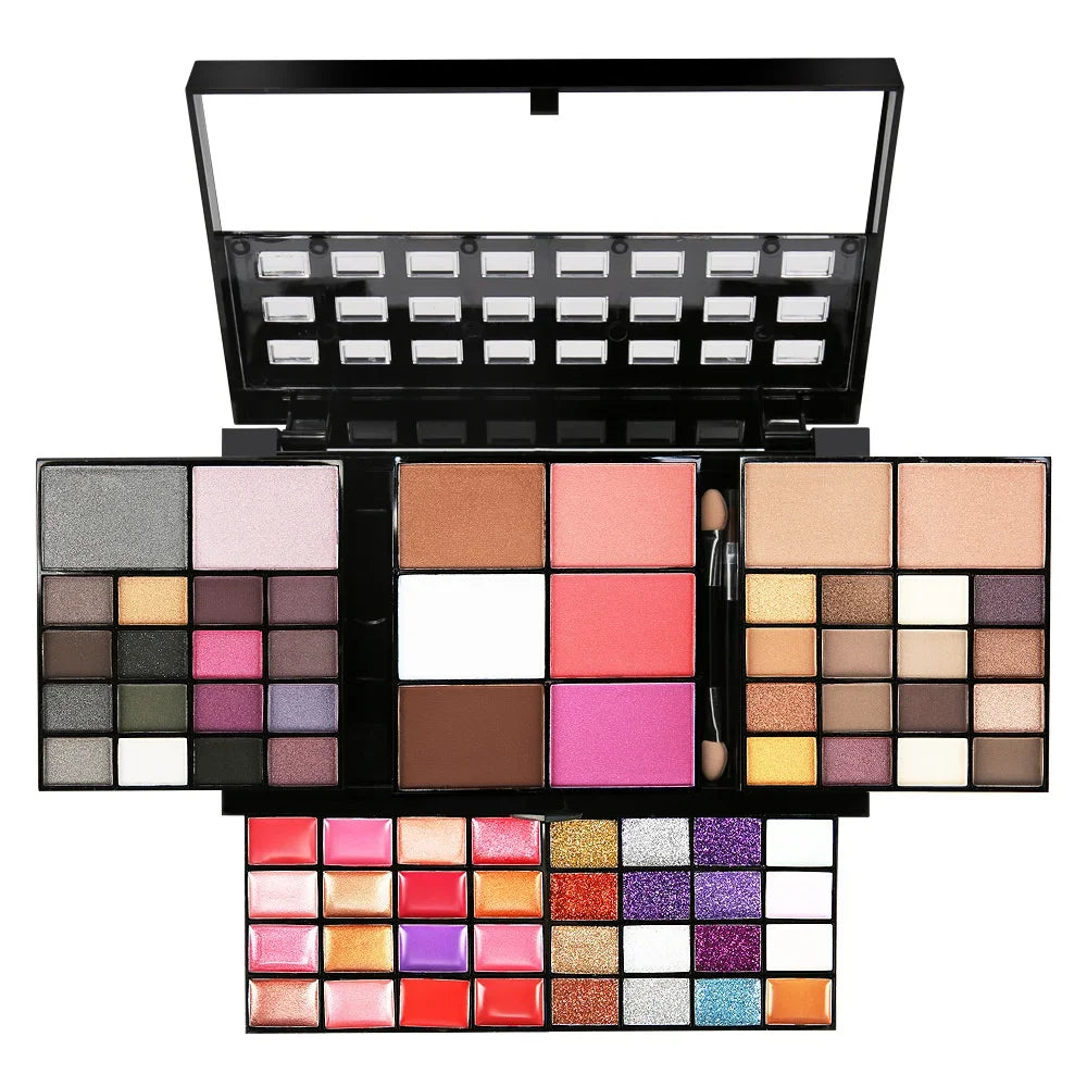 Eyeshadow &Lip Gloss Combination Makeup Set