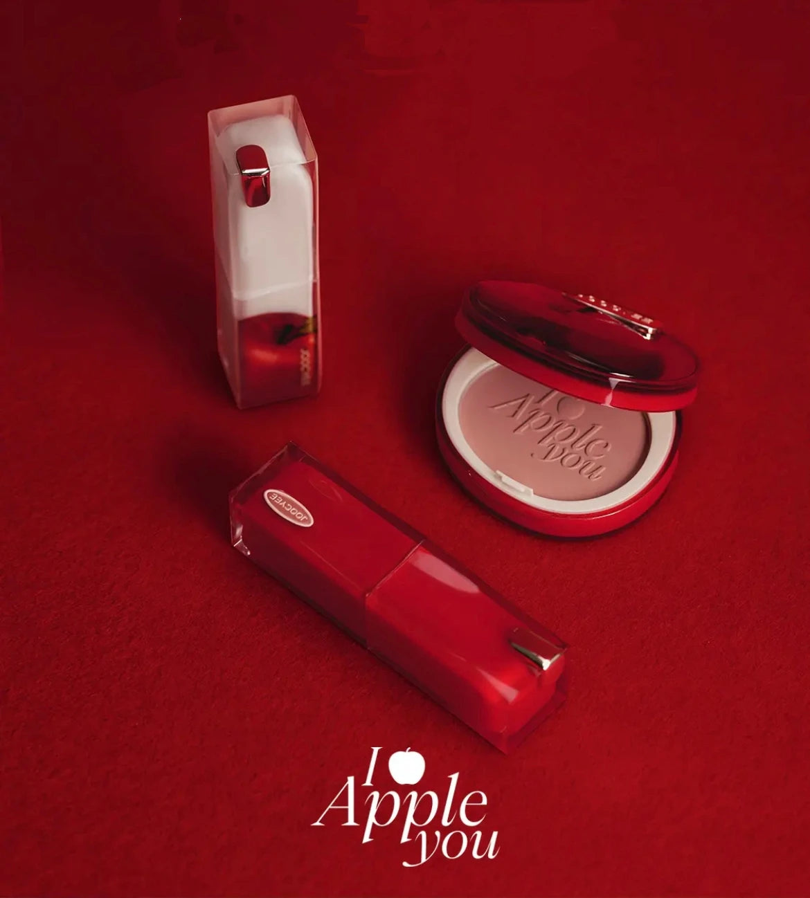 Joocyee I Apple You Lipsticks Blush Makeup