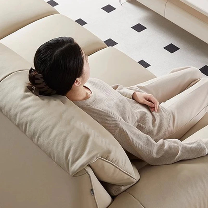 Reclining Leather Angle Living Room Sofas Luxury Sleeper Cream Style White Living Room Sofas Home Sofa Para La Sala Furniture