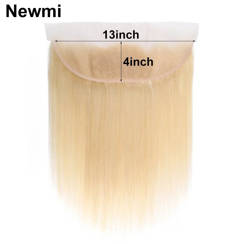 Blonde Human Hair Lace Frontal Closure