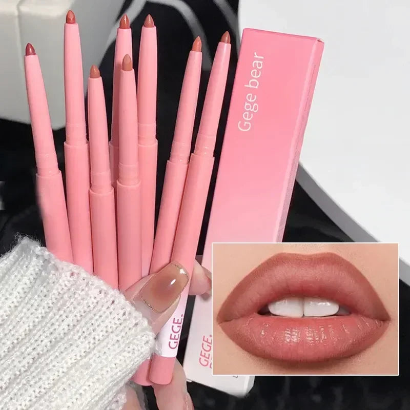 Waterproof Matte Lipliner Pencil Lipstick