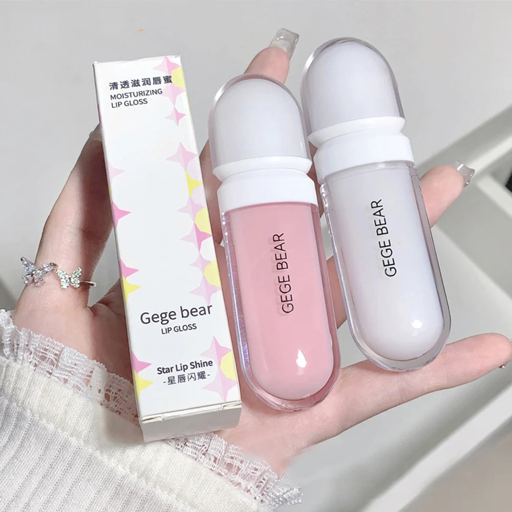 Gege Bear Light Pink Lip Oil Gloss