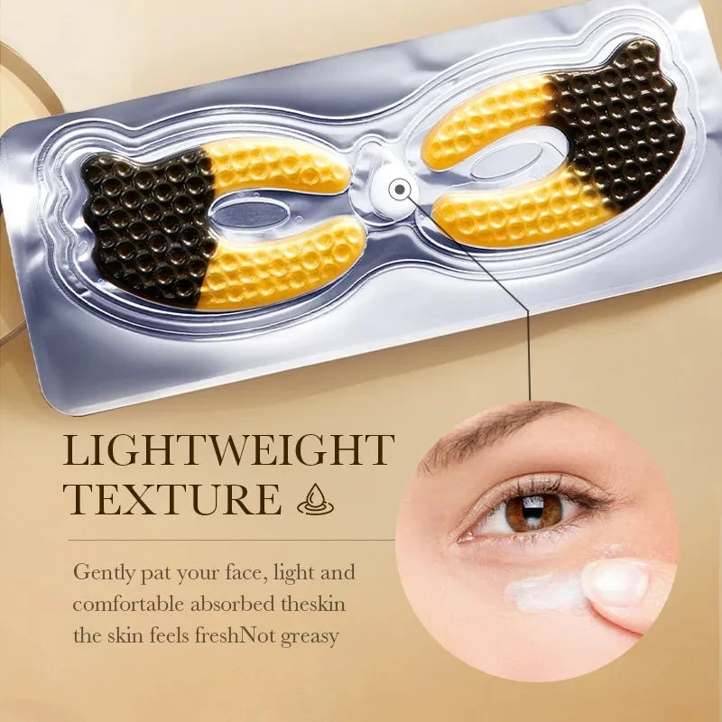 Golden Black Truffle Eye Mask