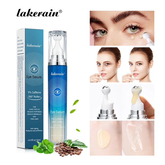 Caffeine Eye Serum with 360° Massage Roller Ball