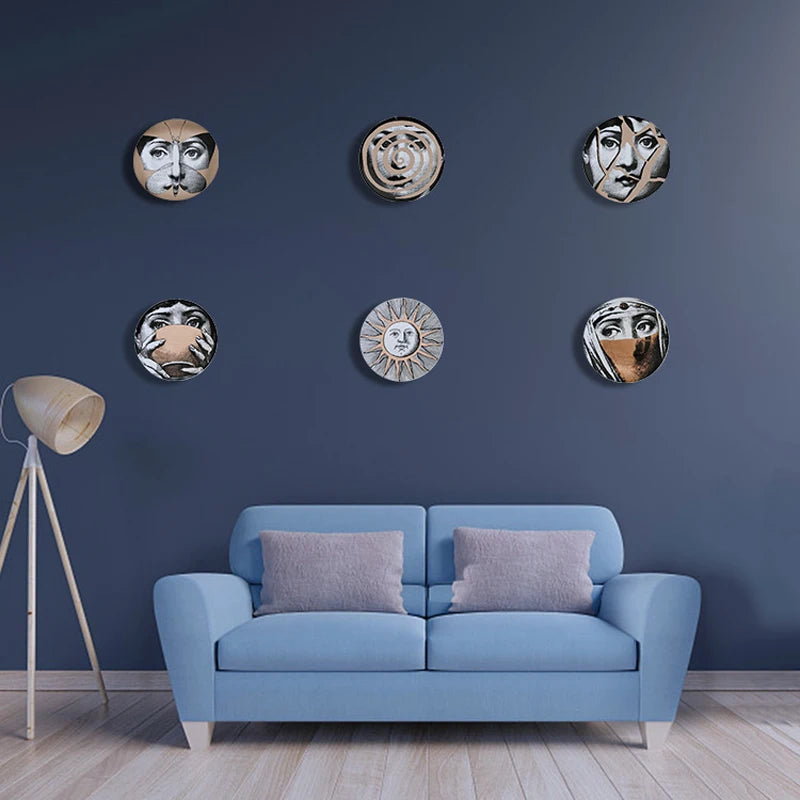 Creative Gold Plates Dishes