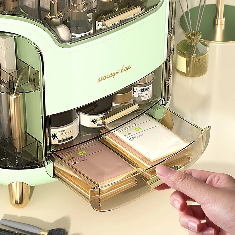 Multifunctional Dust-proof Dressing Table Storage Box