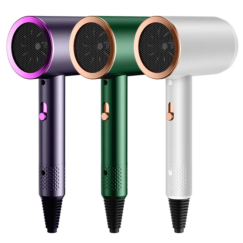 Electric Hair Dryer High-Speed Electric Turbine Airflow Hot/Cold Wind Hair Dryer