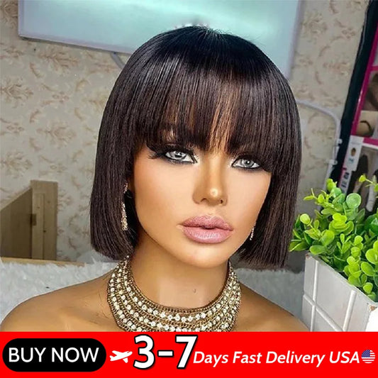 Short Human Hair Wigs