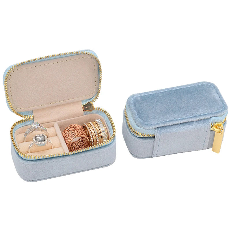 Mini Custom Logo Travel Jewelry Box