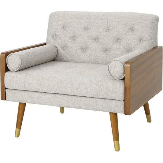 Dark Walnut Lounge  Chair