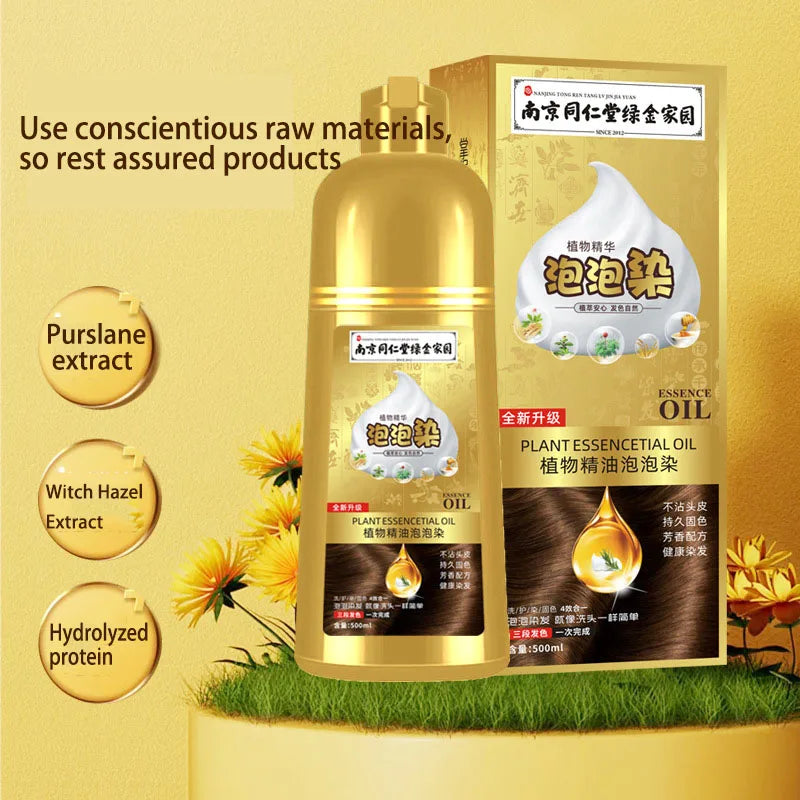 Organic Hair Dye Shampoo