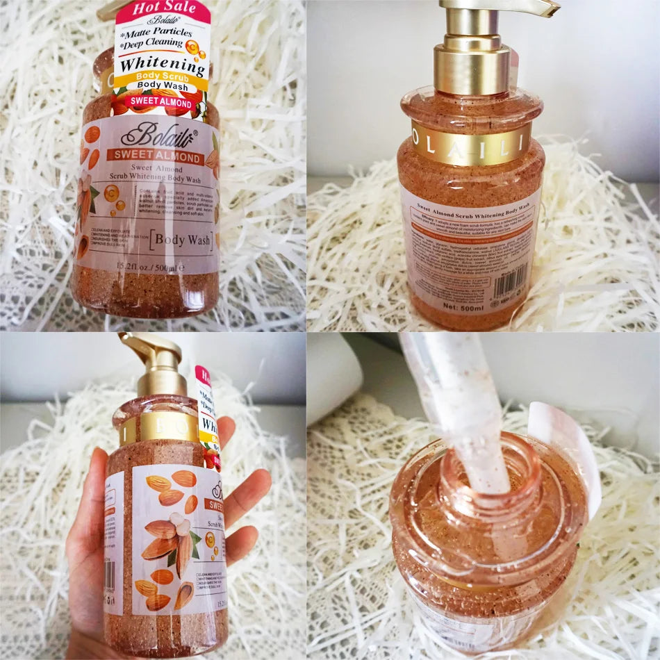 Almond Whitening Body Lotion & Scrub