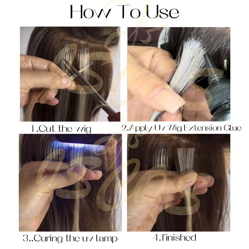 Uv Glue Tape for hair extension Wigs