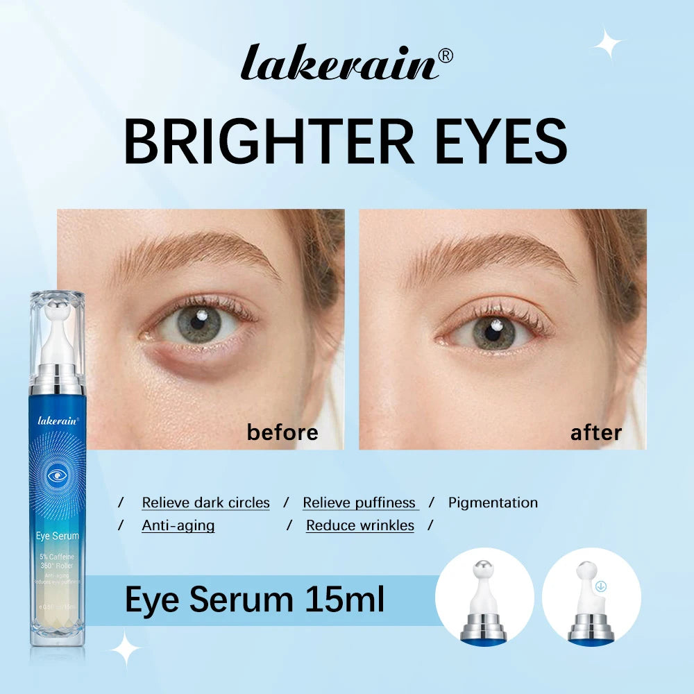 Caffeine Eye Serum with 360° Massage Roller Ball