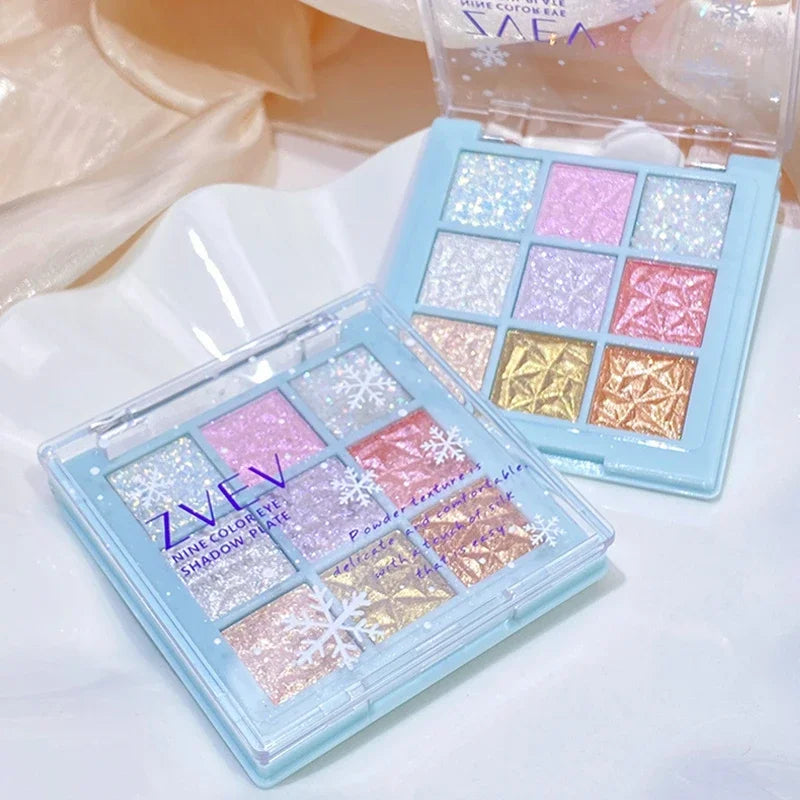 Glitter Snowflake Eyeshadow Palette