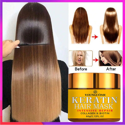 Hair Repairs  Biotin Collagen Mask