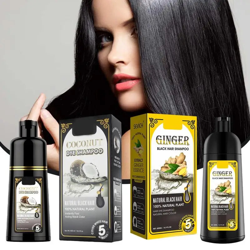 Black Hair Coloring Shampoo