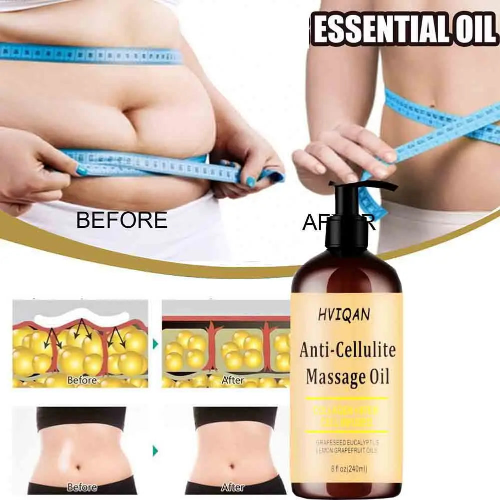Anti Cellulite Massage Oil Infused with Collagen